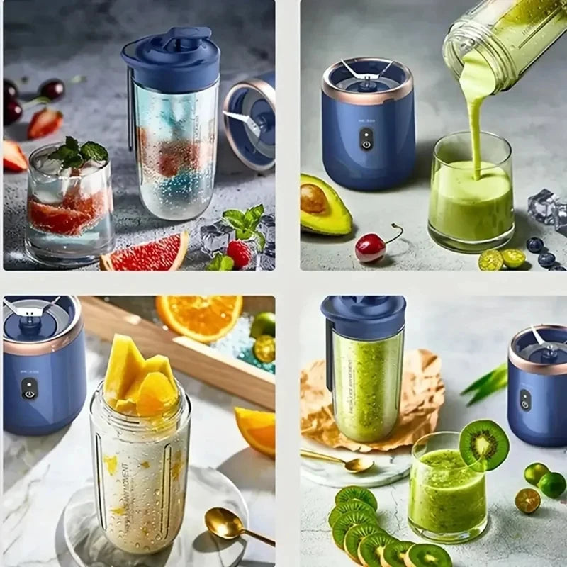 Portable USB Blender – 400ml Rechargeable Smoothie & Juice Maker